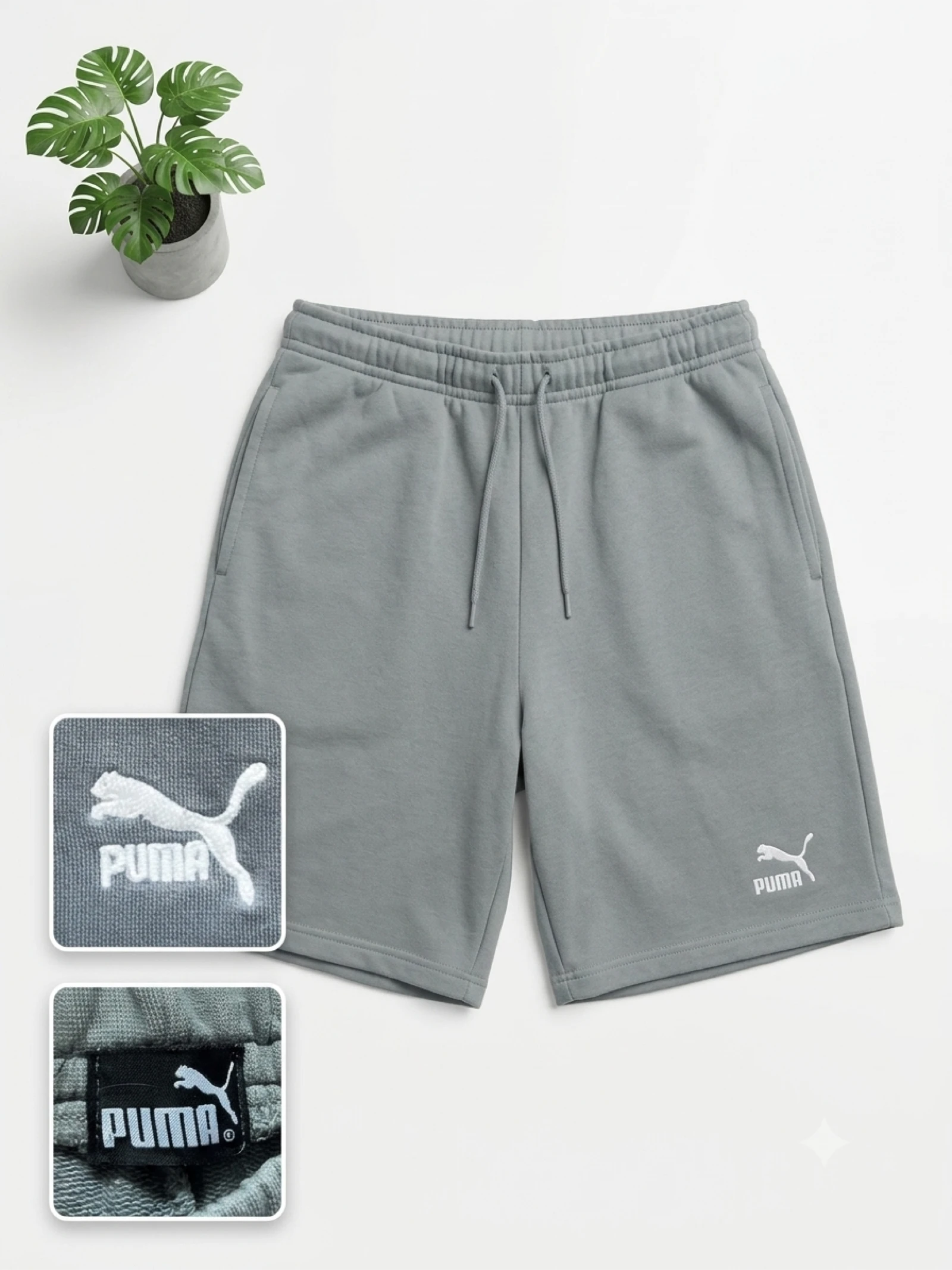 Pantalón corto puma gris 